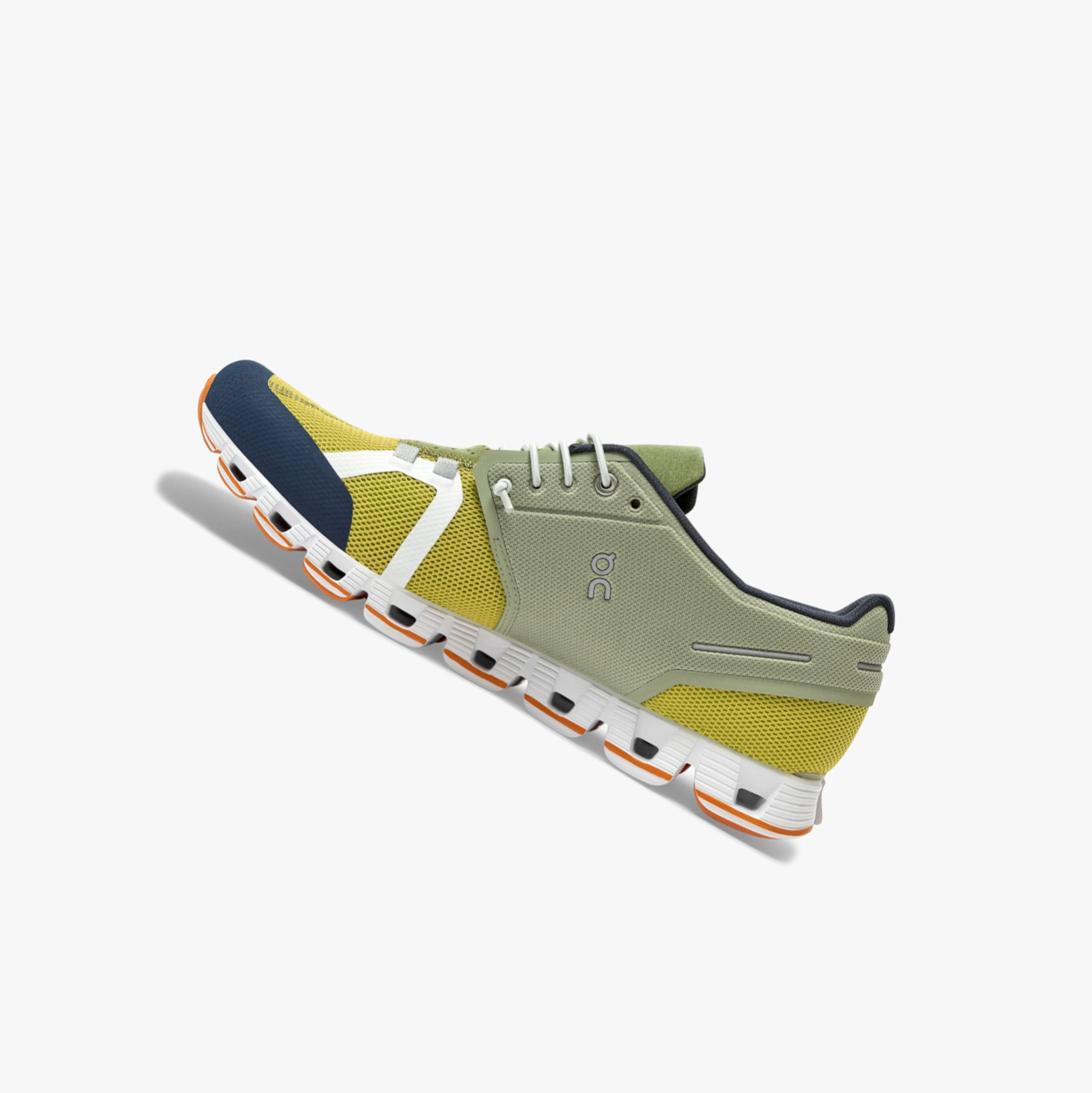 Men's QC Cloud 70 | 30 Road Running Shoes Green | 015-CIJROV