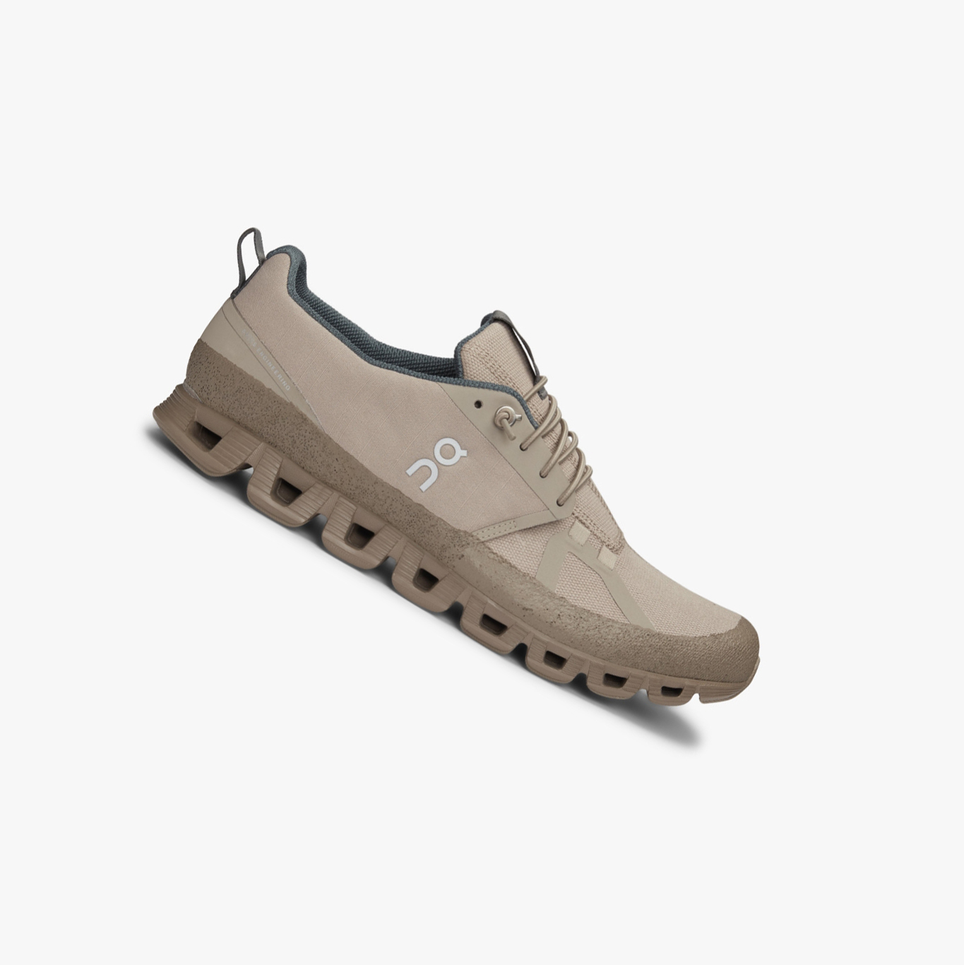 Men\'s QC Cloud Dip Road Running Shoes Beige | 659-XJTFHK