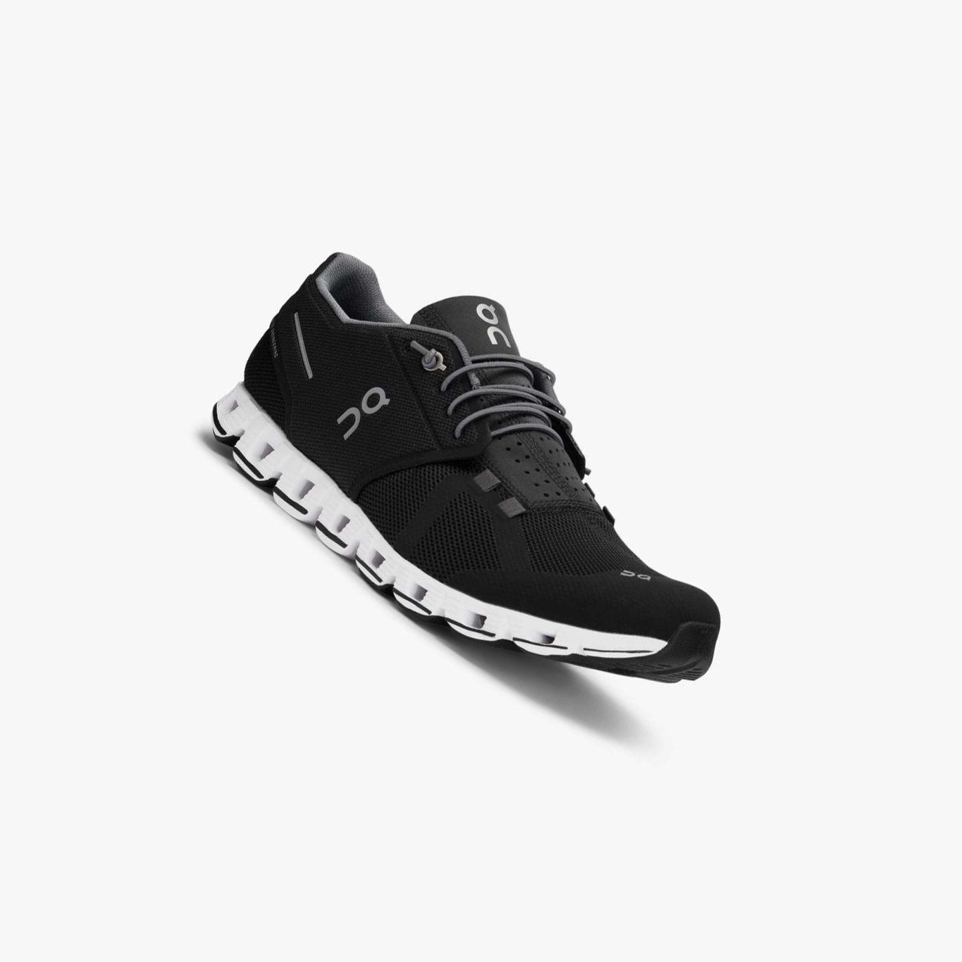 Men's QC Cloud Road Running Shoes Black | 465-MLHKVJ