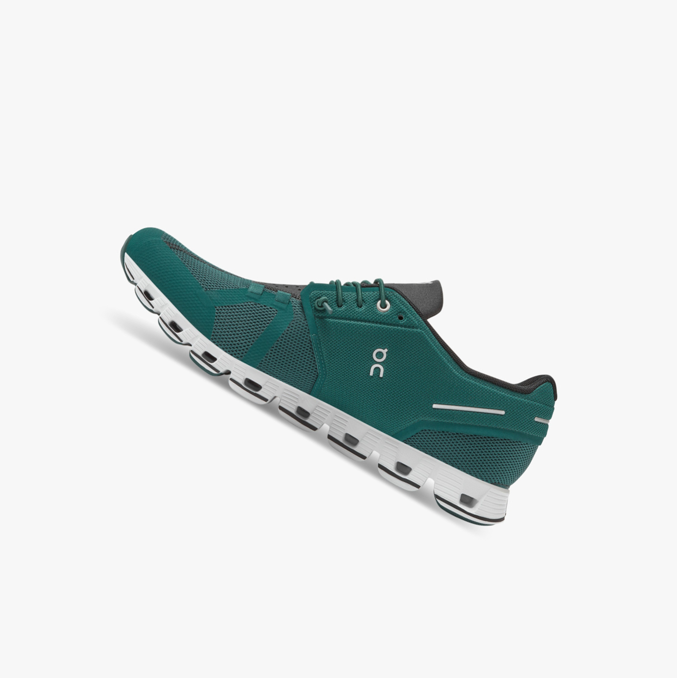 Men's QC Cloud Road Running Shoes Green | 785-OCMYEG