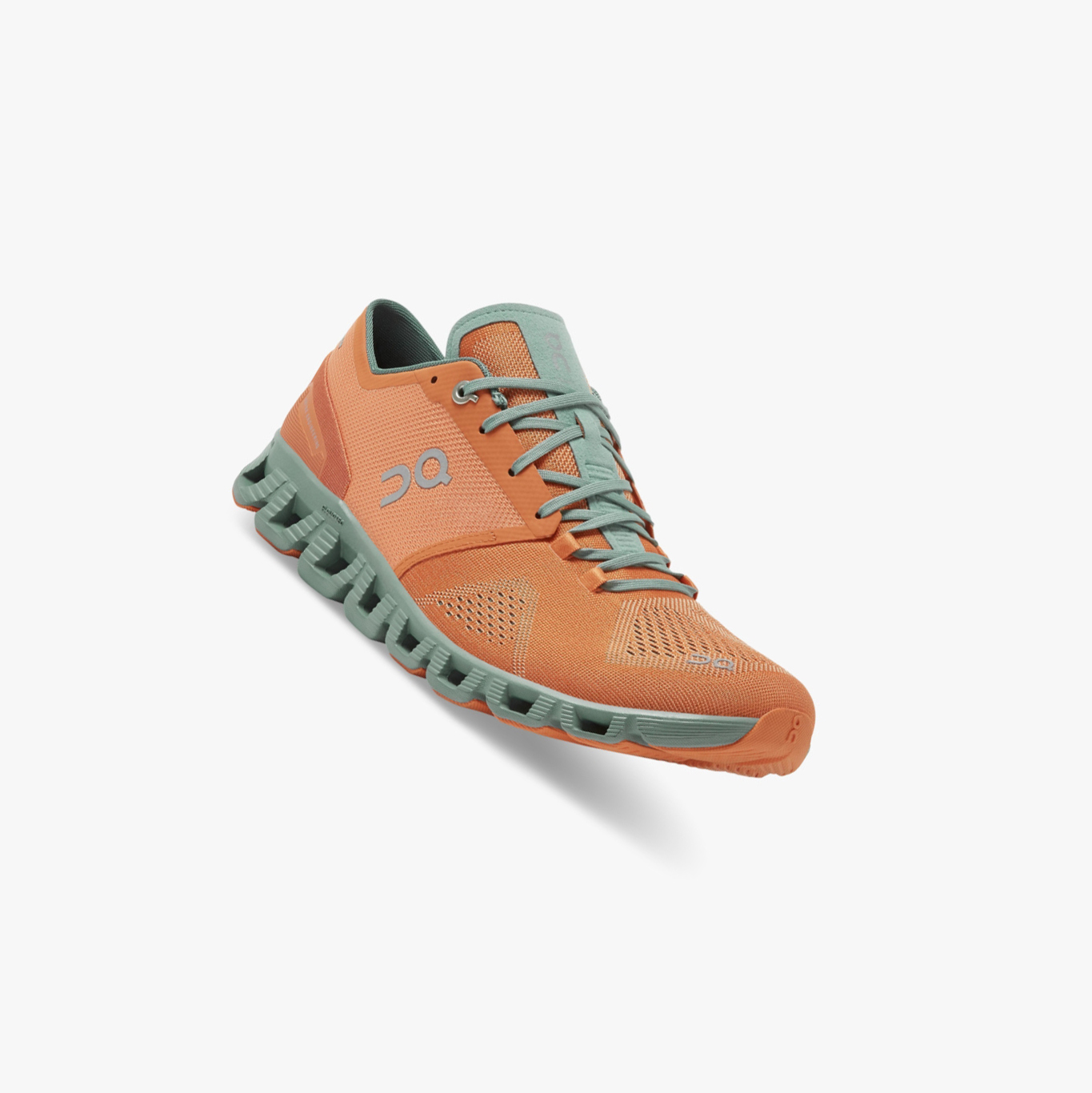 Men's QC Cloud X Training Shoes Orange | 095-NJQTZH