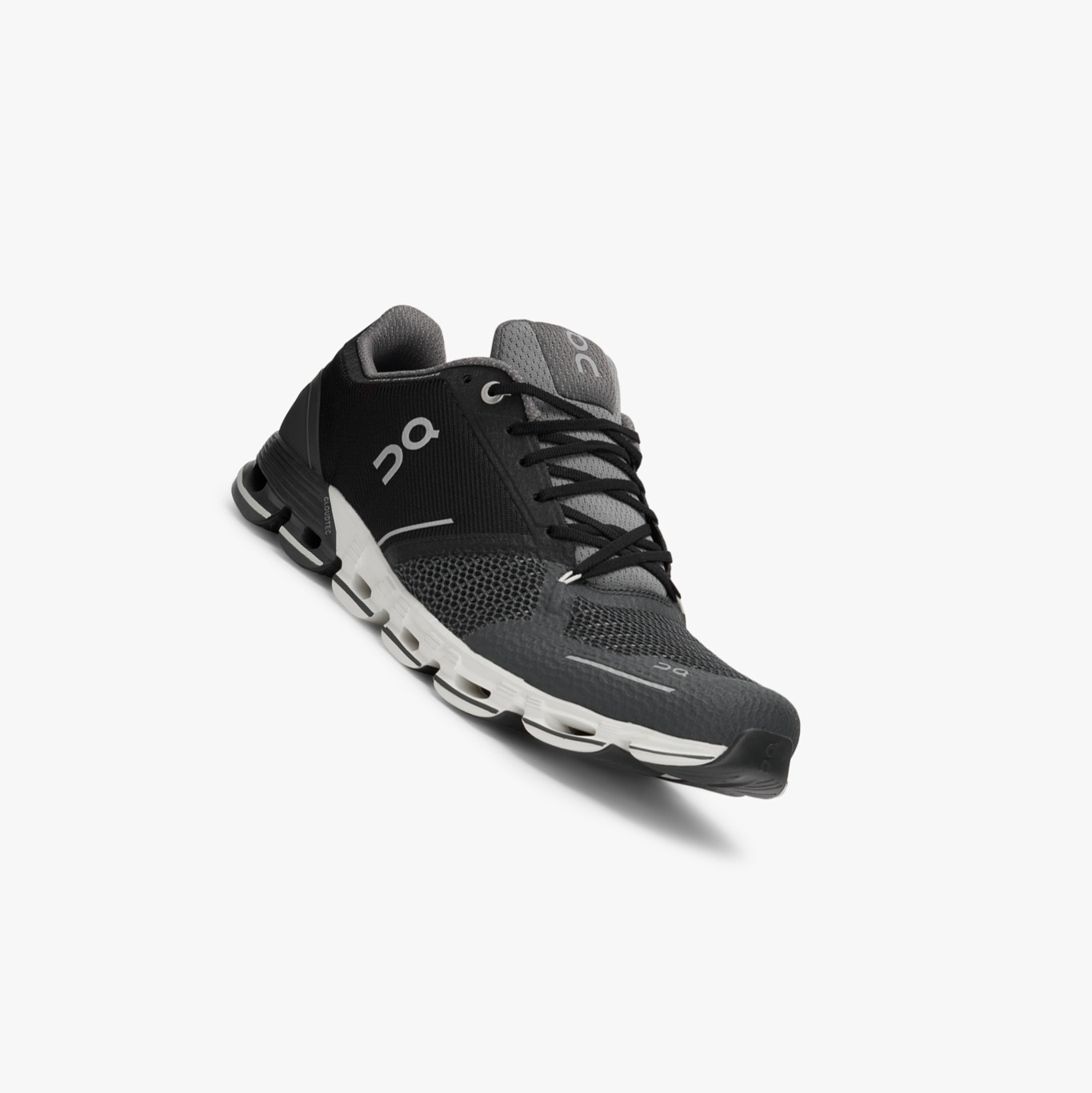 Men's QC Cloudflyer Road Running Shoes Black | 694-YITHMU