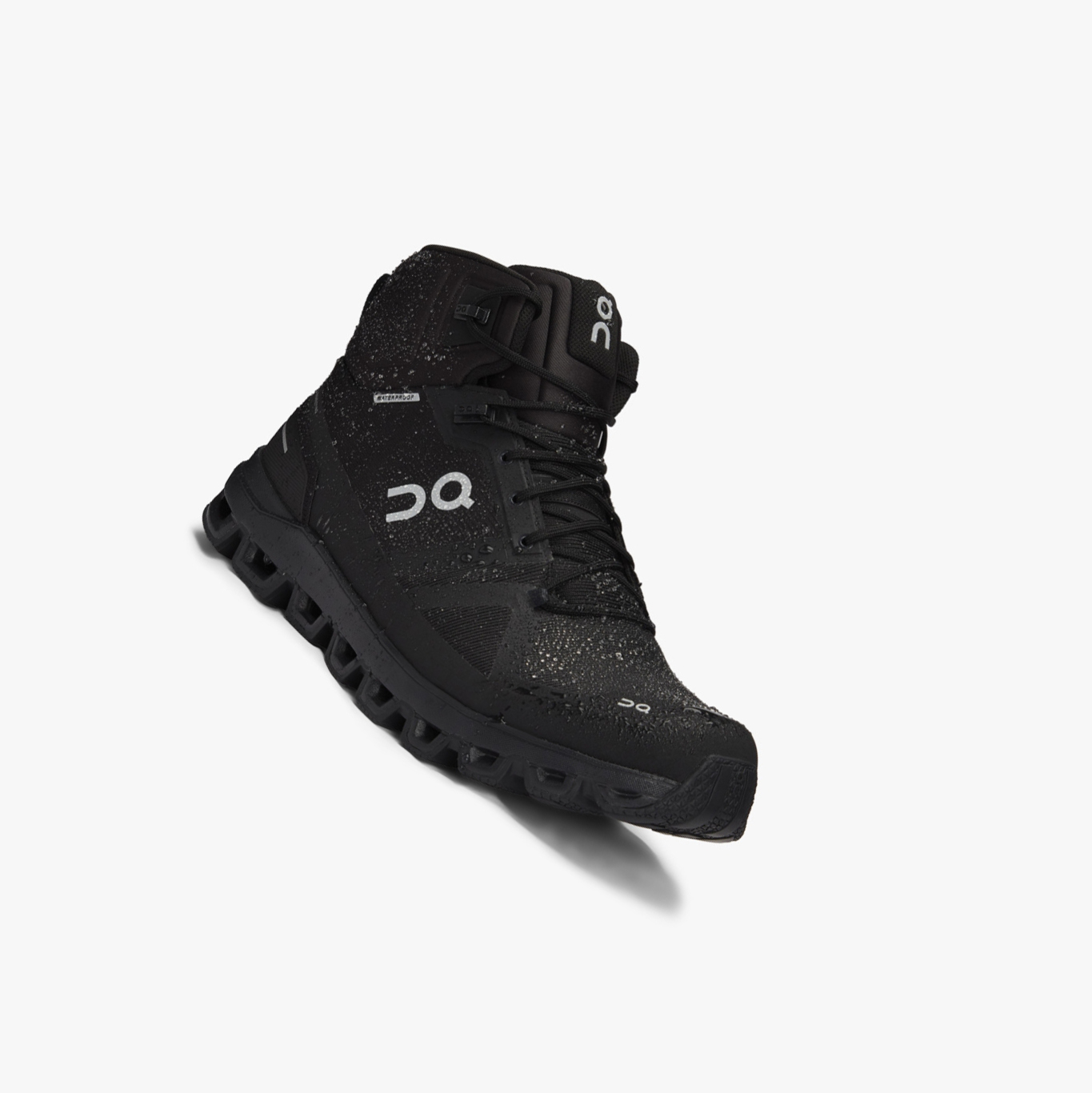 Men's QC Cloudrock Waterproof Hiking Boots Black | 037-ZUABCJ