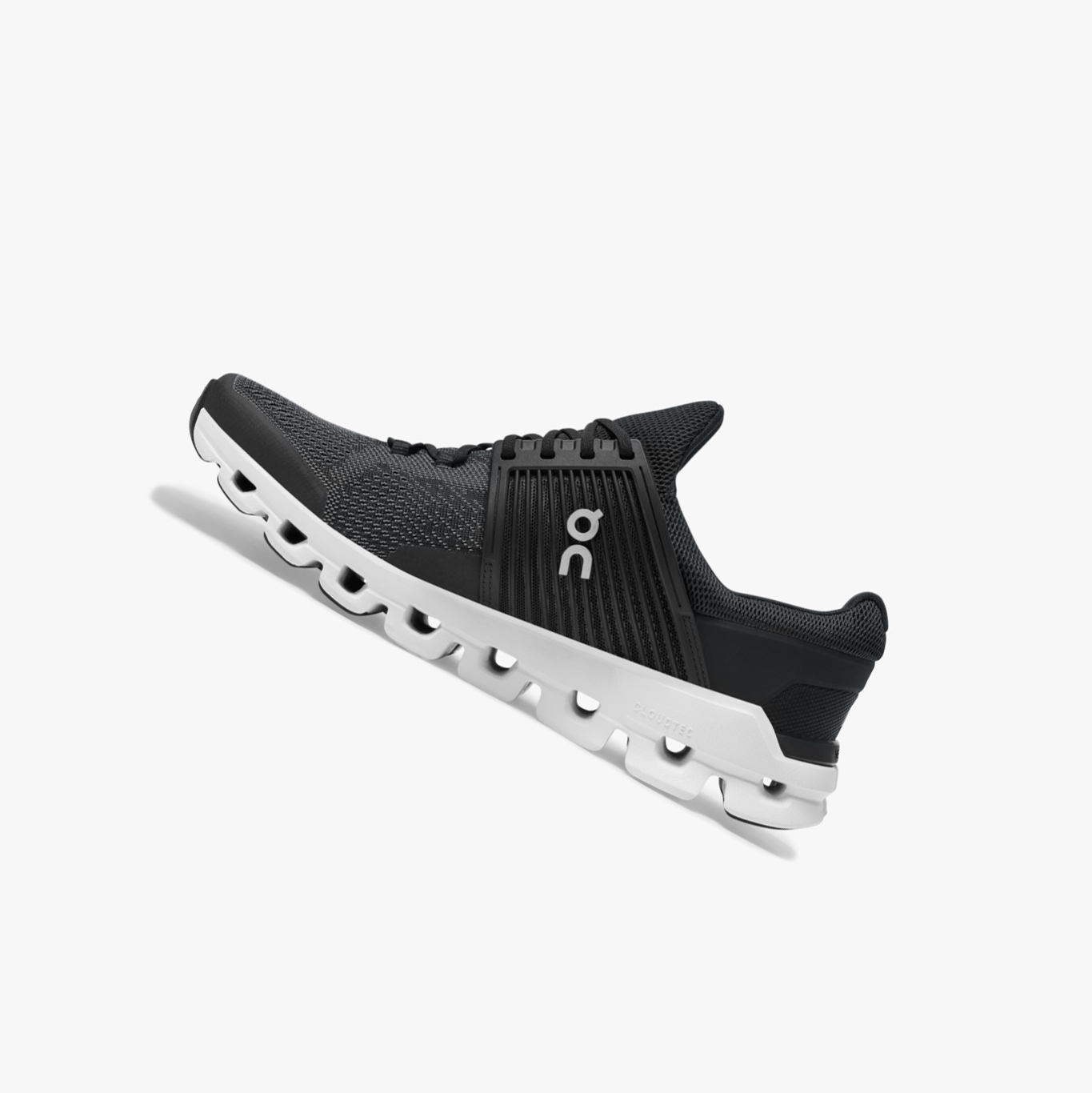 Men's QC Cloudswift Road Running Shoes Black | 627-HUQLPD