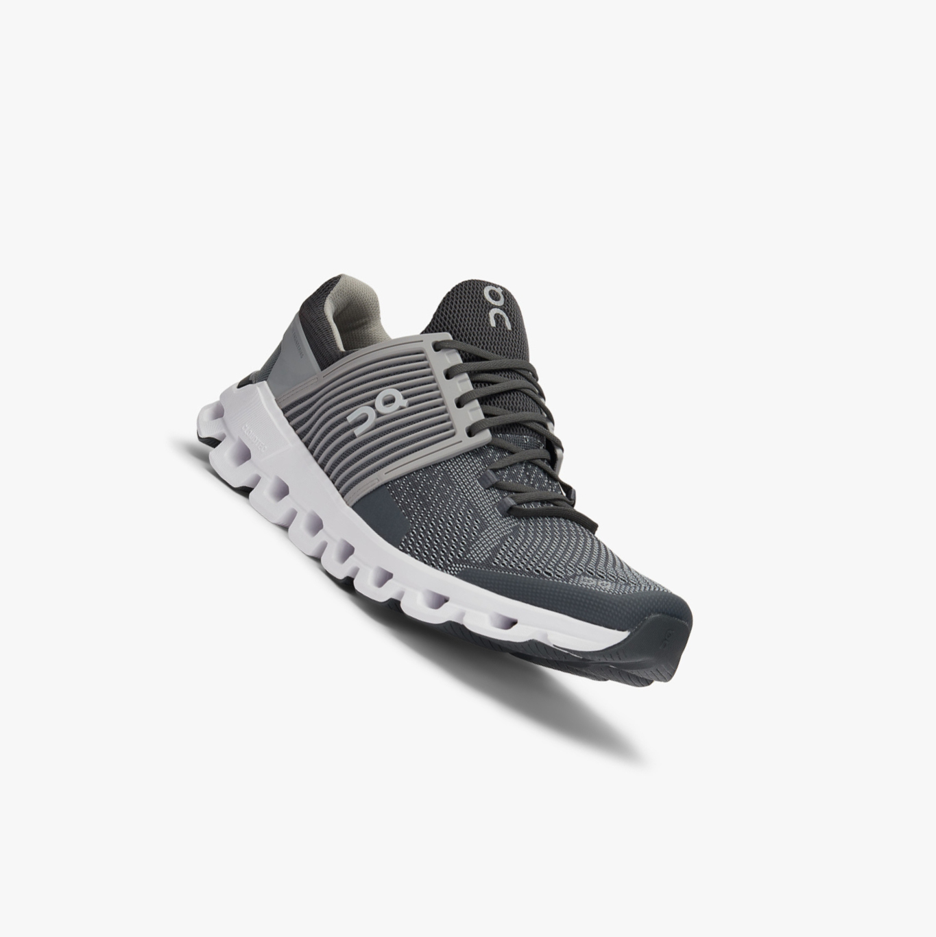 Men's QC Cloudswift Road Running Shoes Grey | 932-EKVSLG