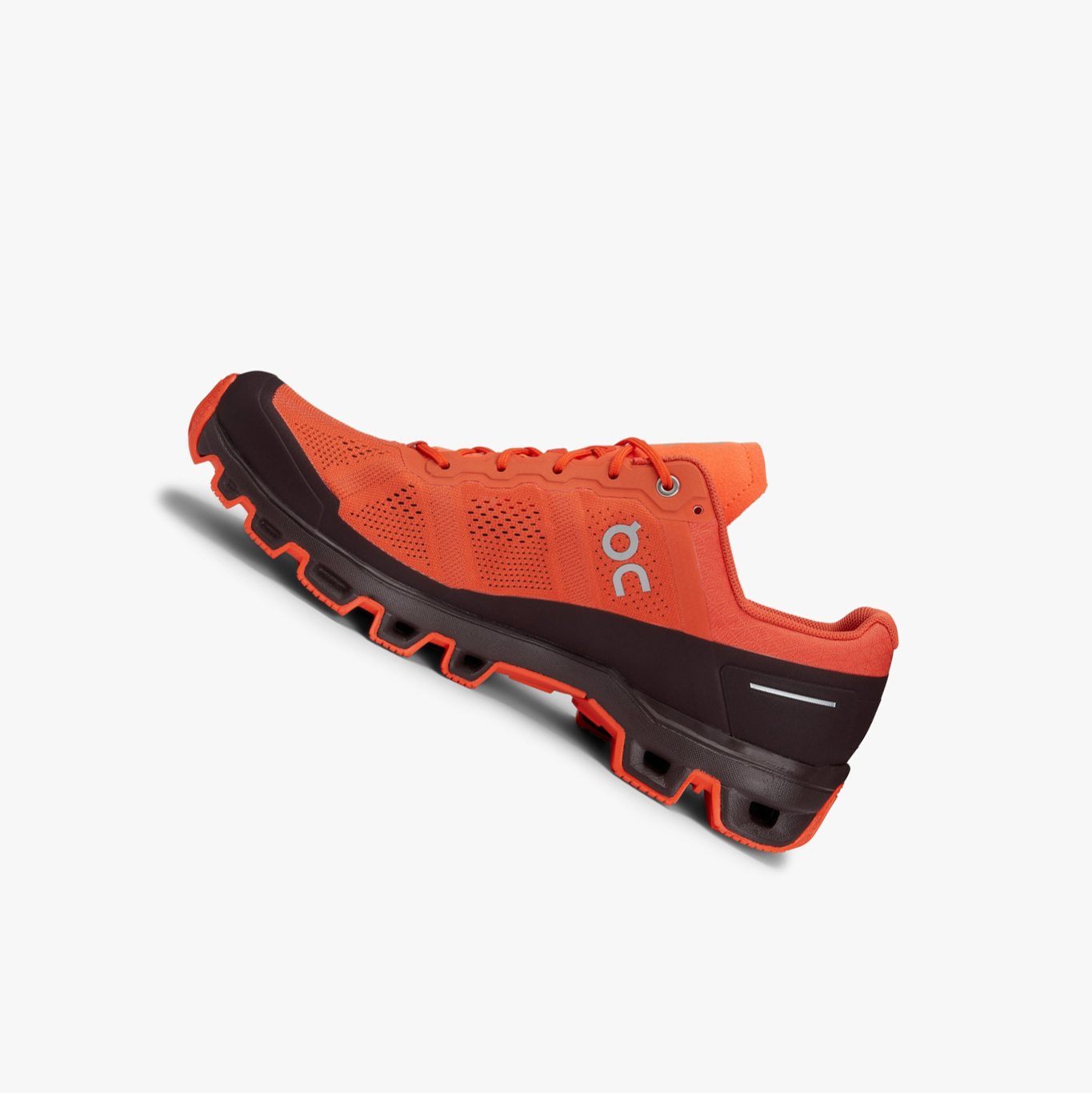 Men's QC Cloudventure Trail Running Shoes Orange | 507-CYBGAW