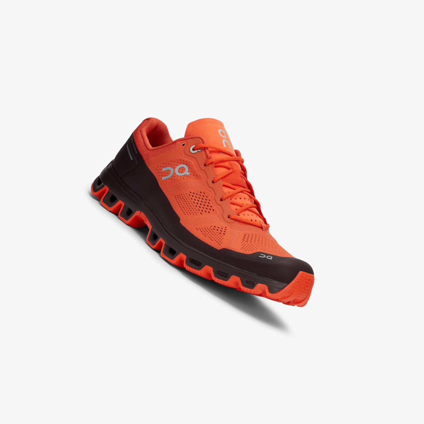 Men's QC Cloudventure Trail Running Shoes Orange | 507-CYBGAW