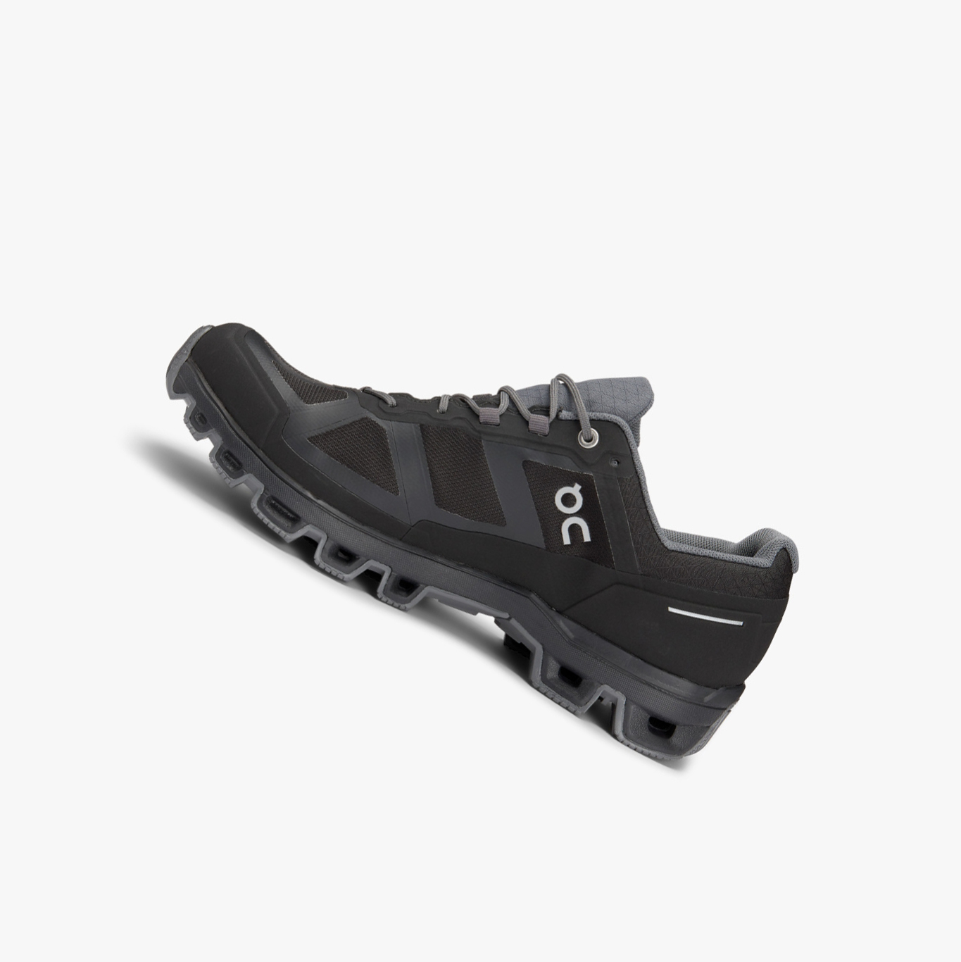 Men's QC Cloudventure Waterproof Trail Running Shoes Black | 486-LDPWFT