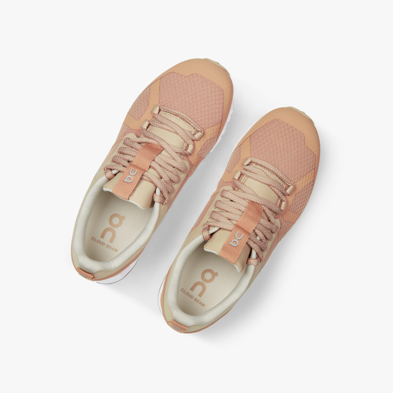 Women's QC Cloud Beam Road Running Shoes Blush | 184-UJFHBE