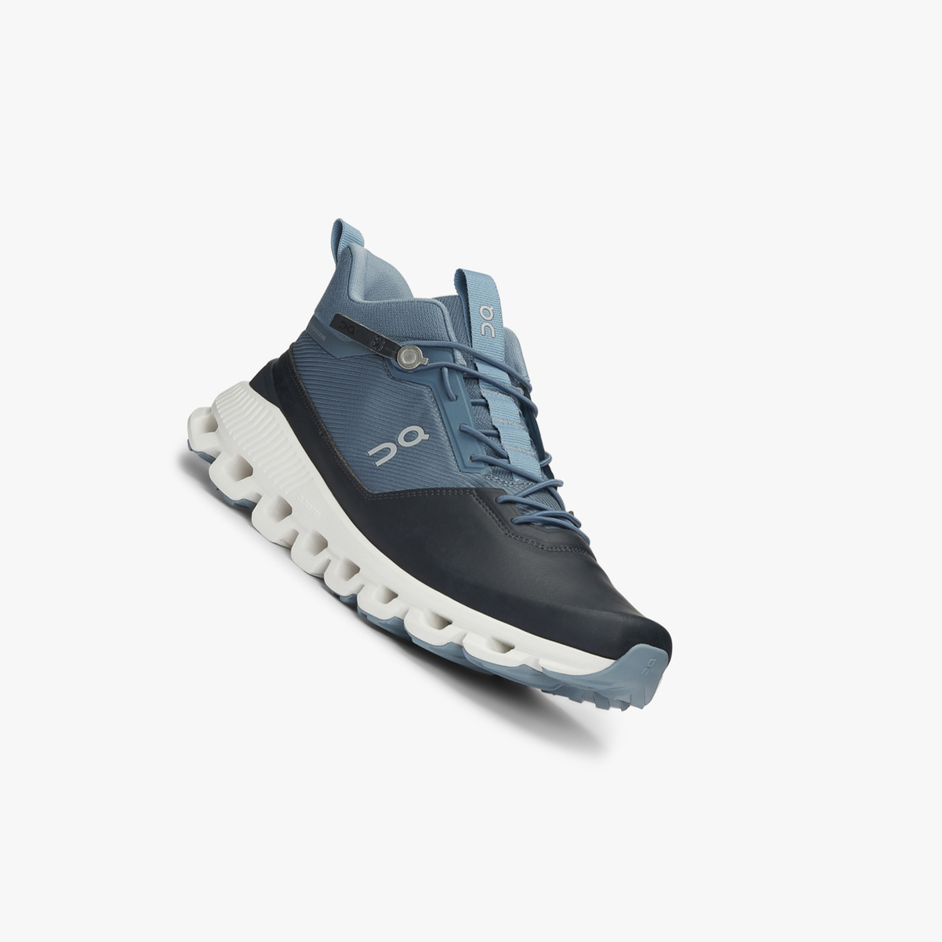 Women's QC Cloud Hi Road Running Shoes Blue | 759-QGEAFO