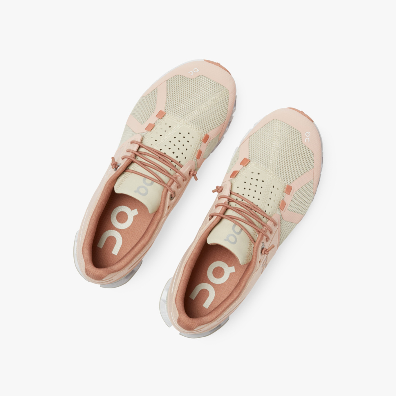 Women's QC Cloud Road Running Shoes Rose | 280-SGJZRW