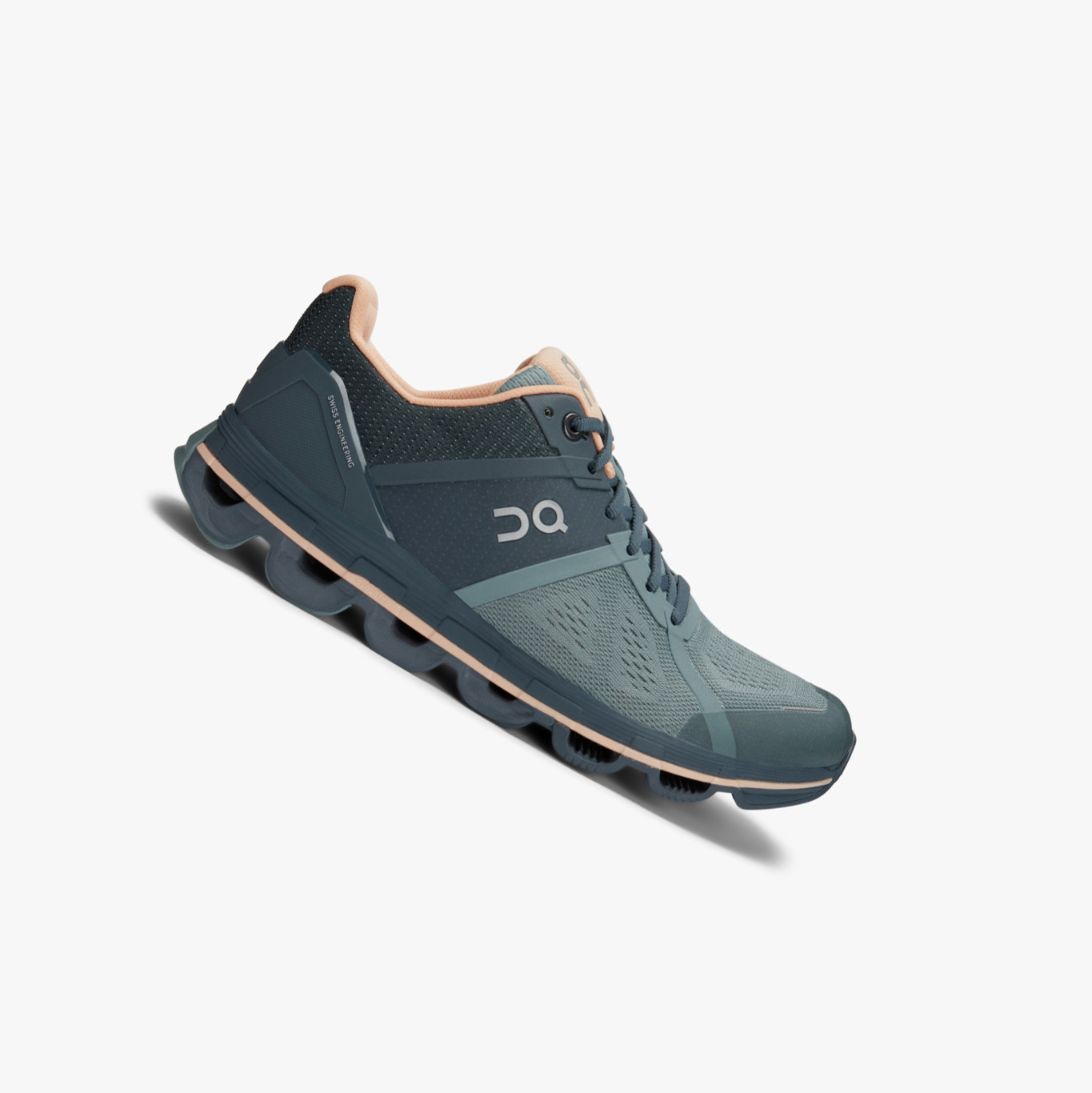 Women\'s QC Cloudace Road Running Shoes Blue | 098-KBQAFL