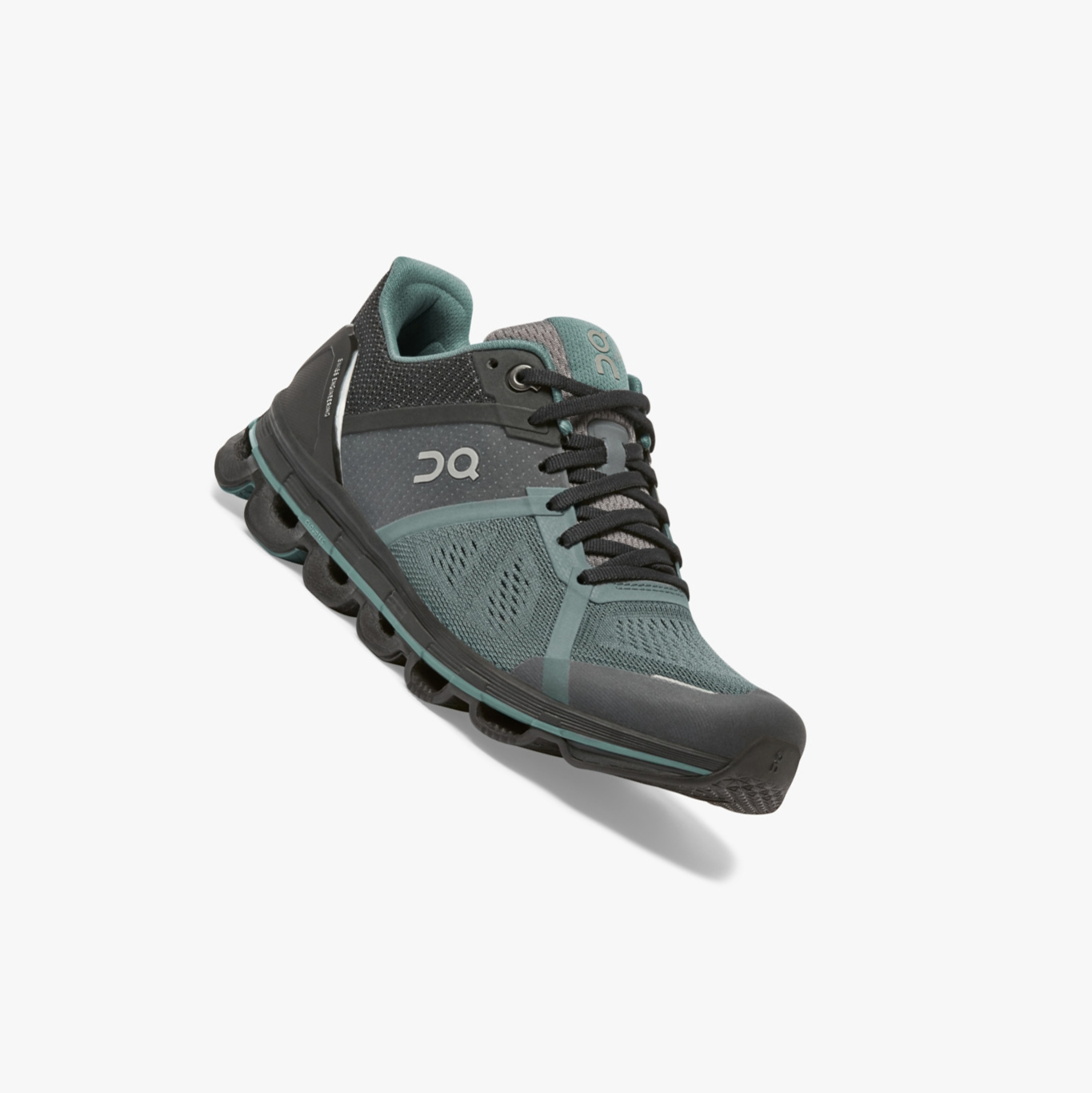 Women's QC Cloudace Road Running Shoes Black/Olive | 631-XYNCKU