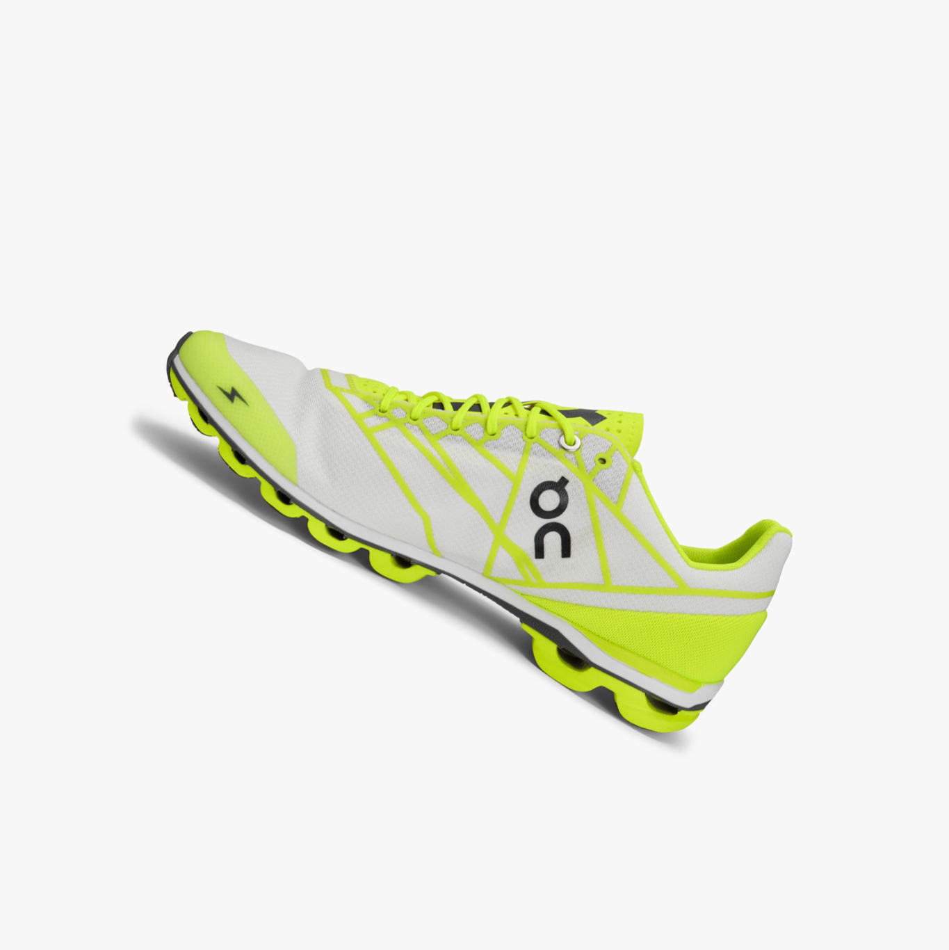 Women's QC Cloudflash Road Running Shoes Green | 870-XQNYOG