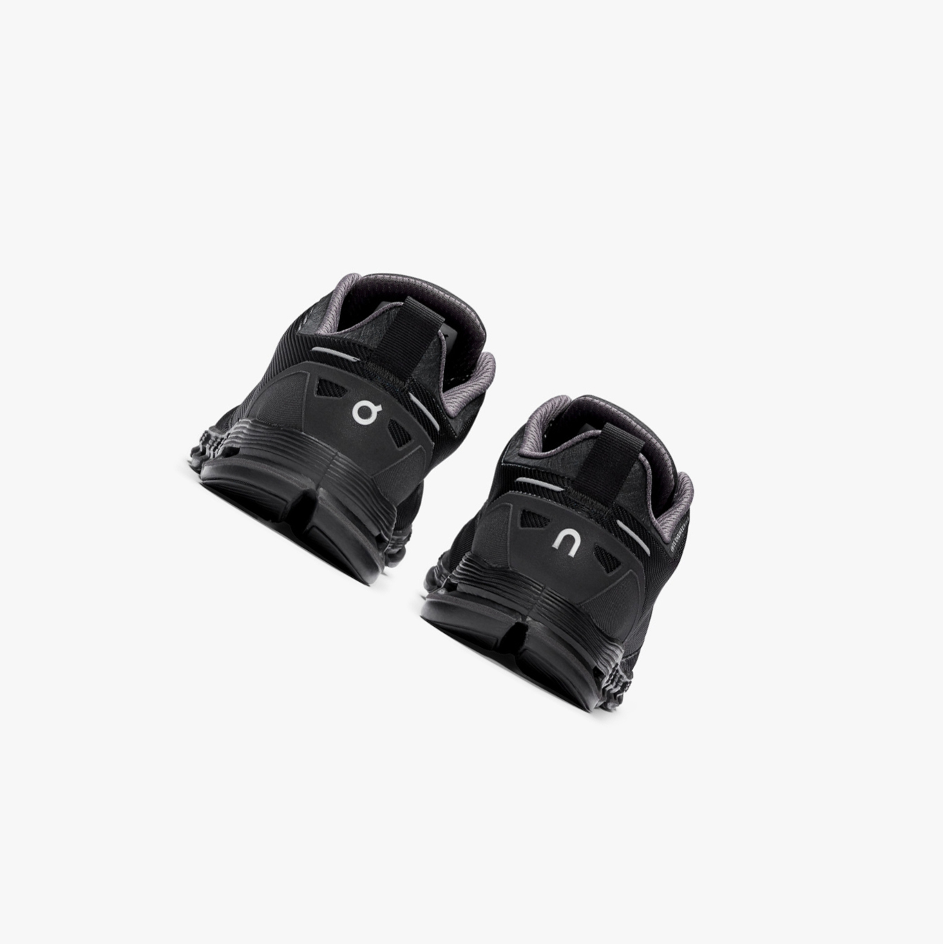 Women's QC Cloudflyer Waterproof Road Running Shoes Black | 241-EFORYP