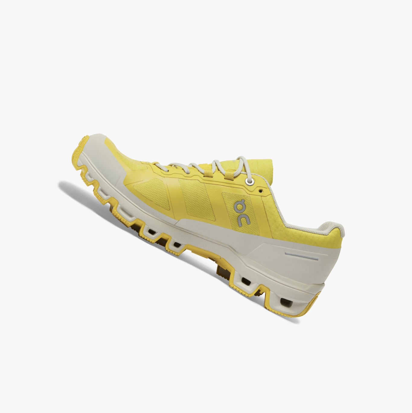 Women's QC Cloudventure Waterproof Trail Running Shoes Mustard | 197-UDISBT