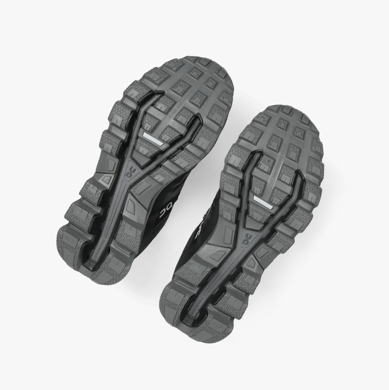 Women's QC Cloudventure Waterproof Trail Running Shoes Black | 623-JBMQOY