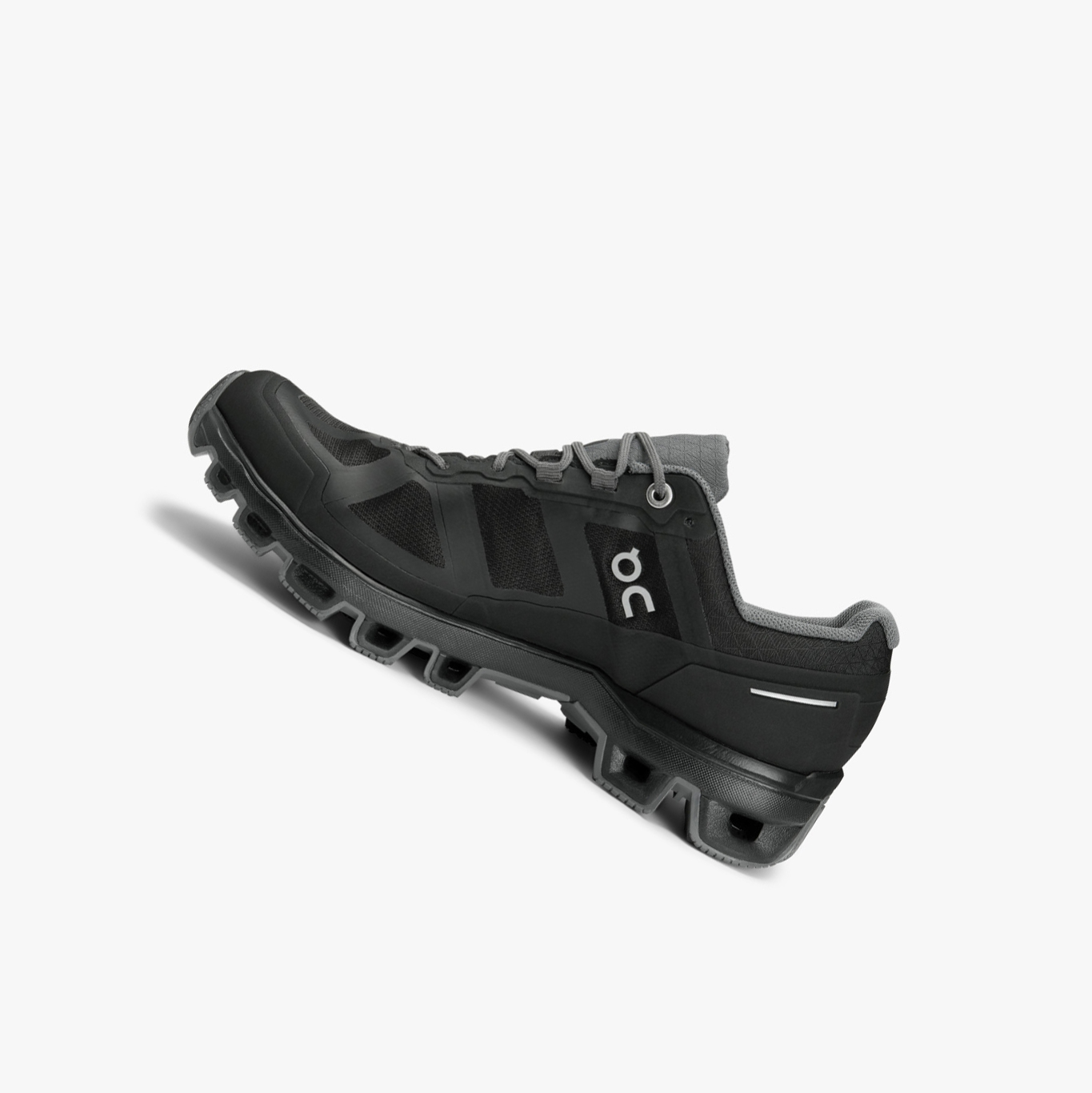 Women's QC Cloudventure Waterproof Trail Running Shoes Black | 623-JBMQOY