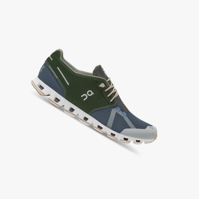 Men's QC Cloud 70 | 30 Road Running Shoes Olive | 701-BYVEZM