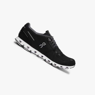 Men's QC Cloud Road Running Shoes Black | 465-MLHKVJ