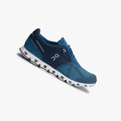 Men's QC Cloud Road Running Shoes Blue | 452-WHNSMB