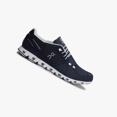 Men's QC Cloud Road Running Shoes Navy | 512-ELNFZM