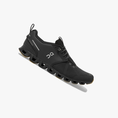 Men's QC Cloud Terry Road Running Shoes Black | 834-EHLABW