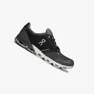 Men's QC Cloudflyer Road Running Shoes Black | 694-YITHMU