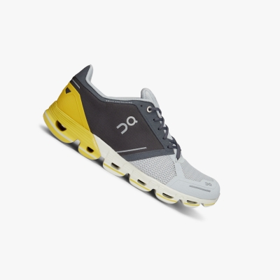 Men's QC Cloudflyer Road Running Shoes Grey | 053-ZAMSCX