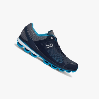 Men's QC Cloudsurfer Training Shoes Blue | 430-RVXMSP