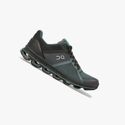 Women's QC Cloudace Road Running Shoes Black/Olive | 631-XYNCKU