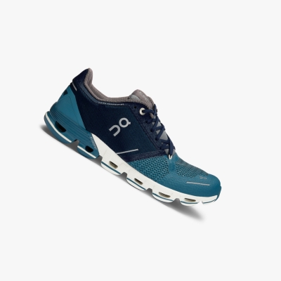 Women's QC Cloudflyer Road Running Shoes Blue | 243-UIKOJX