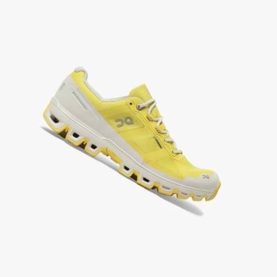 Women's QC Cloudventure Waterproof Trail Running Shoes Mustard | 197-UDISBT